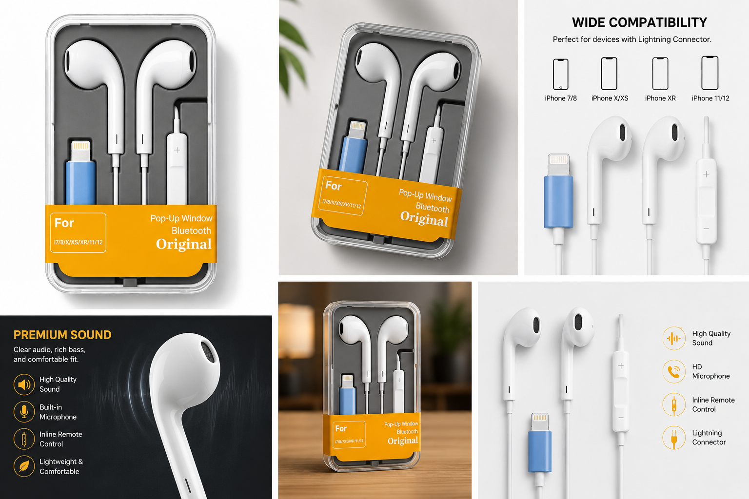 Wire Lightning HeadPhones Pop Up Window - Image 2